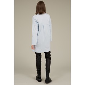 

Туника-рубашка женская, размер 46, цвет голубой