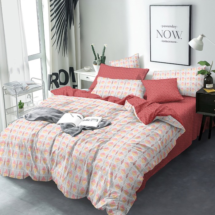 КПБ евро «Лион», размер 220x215 см, 205x215 см, 70x70 см-2 шт.