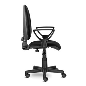 

Кресло BRABIX Prestige Ergo MG-311, регулируемая эргономичная спинка, ткань, черное