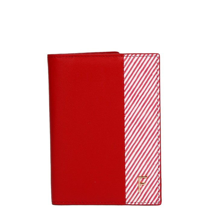 54019MNP Обложка для автодокументов, 5 карманов для карт, цвет красный 10х13.5х1.5см