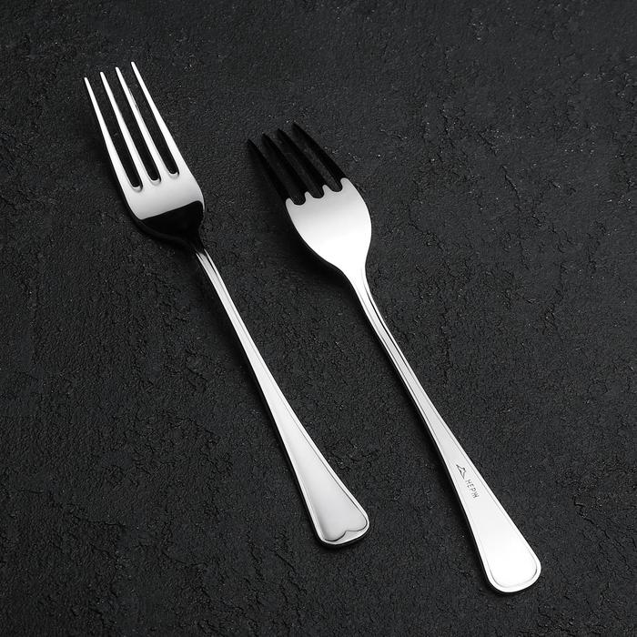 Вилка десертная 17 см "Мондиал", толщина 2,5 мм