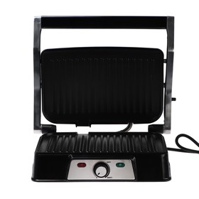 

Гриль электрический Grillmaster 220, 2100 Вт, антипригарное покрытие, 28х17 см