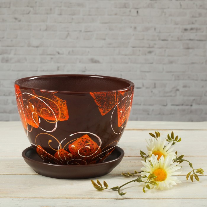 Кашпо "Дивный узор" 1,65 л