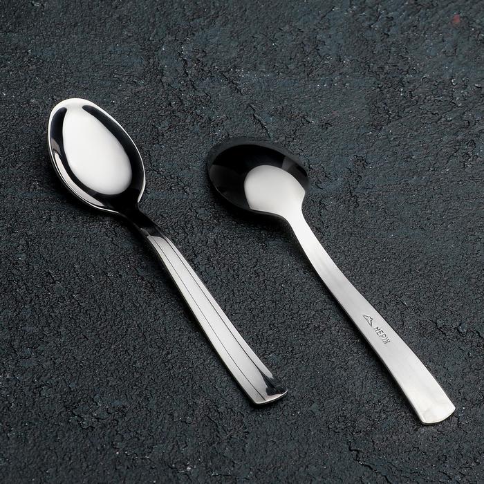 Ложка кофейная 10,8 см "Торжество", толщина 2 мм