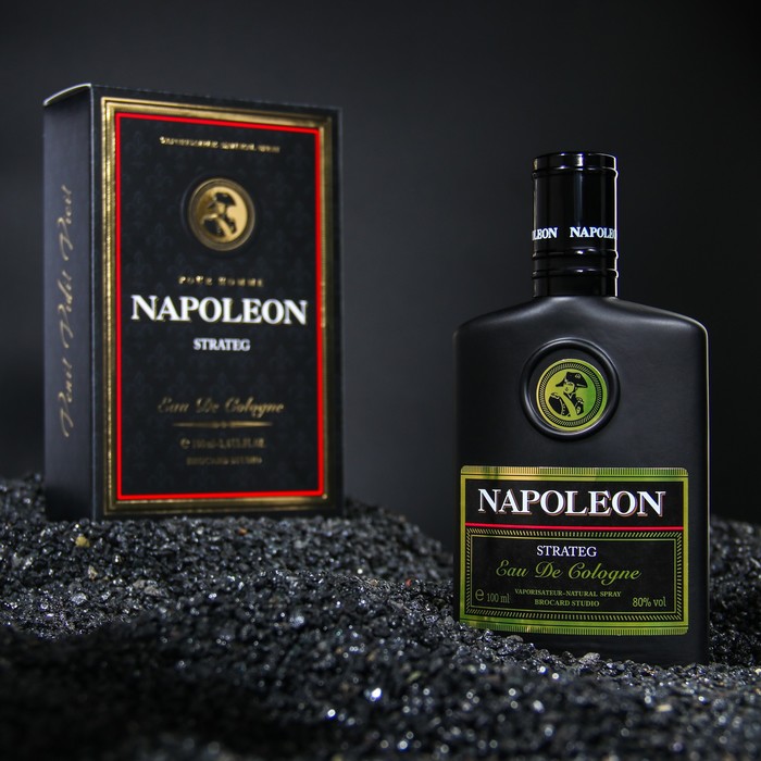 Одеколон мужской Наполеон Стратег, 100 мл одеколон мужской монстр dark 100 мл positive parfum 7097941