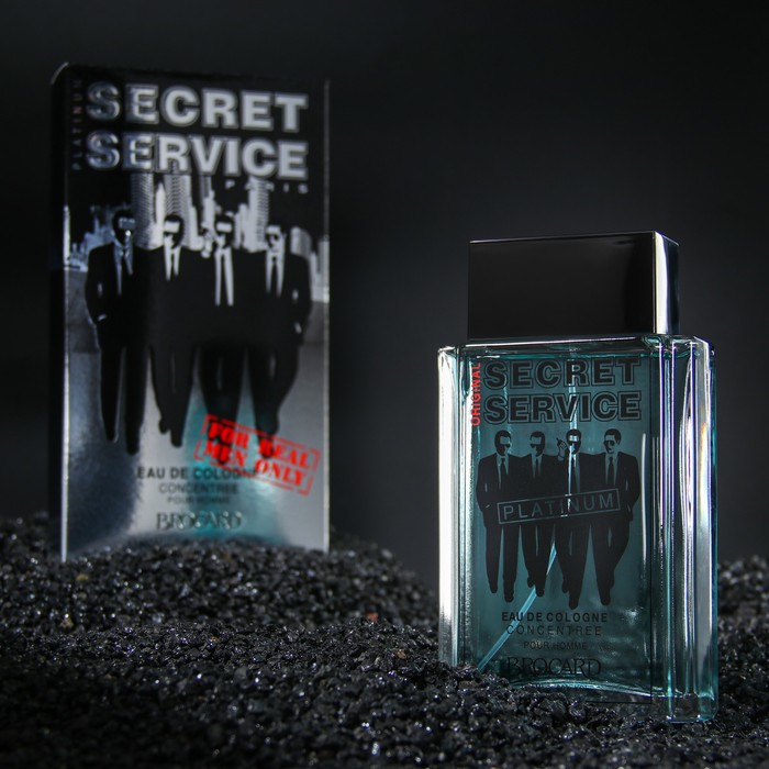 фото Одеколон мужской сикрет сервис платинум, 100 мл brocard parfums