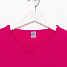 

Футболка для девочки, цвет фуксия, рост 140