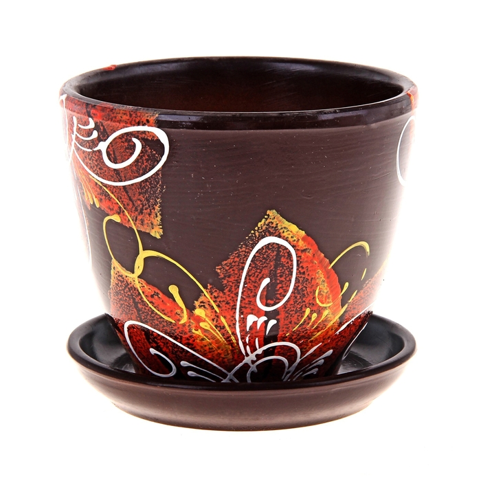 Кашпо "Дивный узор" 1 л