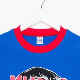 

Комплект для мальчика (футболка/шорты), цвет электрик, рост 116