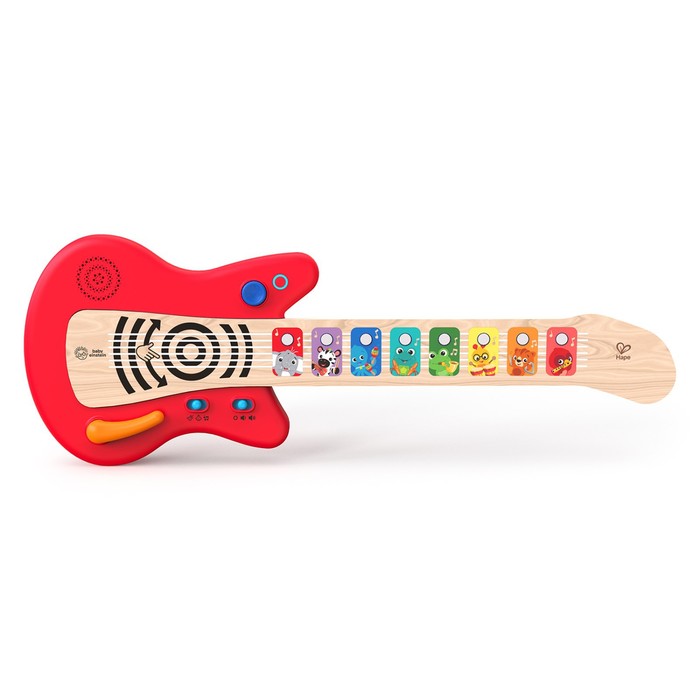 Музыкальная игрушка для малышей «Гитара», сенсорная, красная