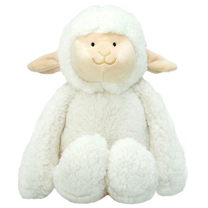 Мягкая игрушка «Белая овечка», 30 см цена и фото
