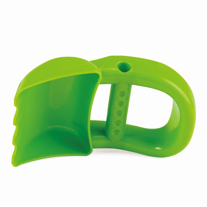 Игрушка для песка «Ручной экскаватор», зелёная игрушка пасочка для песка технок