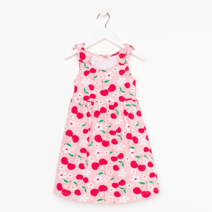 фото Платье для девочки а.bk1318p, цвет розовый, рост 92 bonito