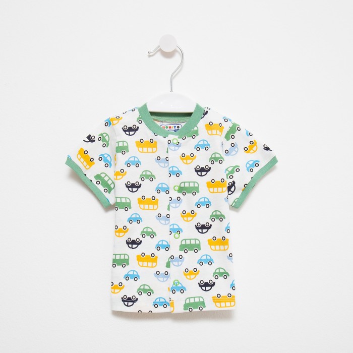 Кофточка детская цвет молочныймашинки рост 68 159₽