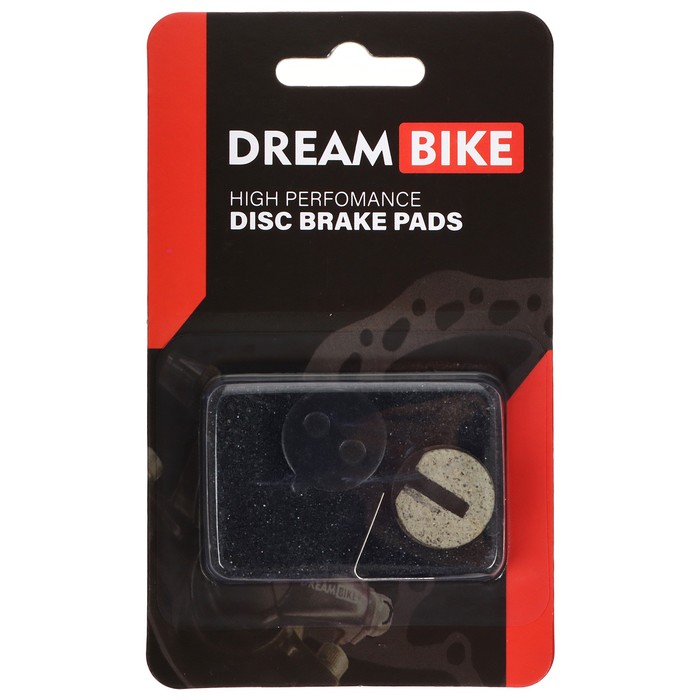 Колодки для дисковых тормозов Dream Bike M22, органические, диаметр 21.4 мм dream bike колодки для дисковых тормозов m34 органические repute dsc 520 диаметр 21 4 мм