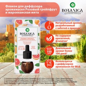 

Сменный флакон для диффузора аромамасел Air Wick Botanica Розовый грейпфрут и марокканская м