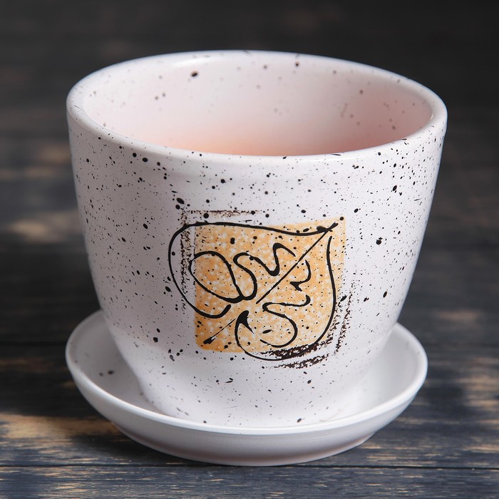 Кашпо "Лист" 1 л