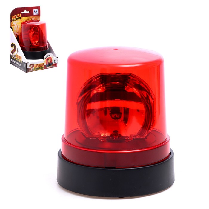 фото Сирена «пожарная», красная, свет, звук сирены, магнитное основание