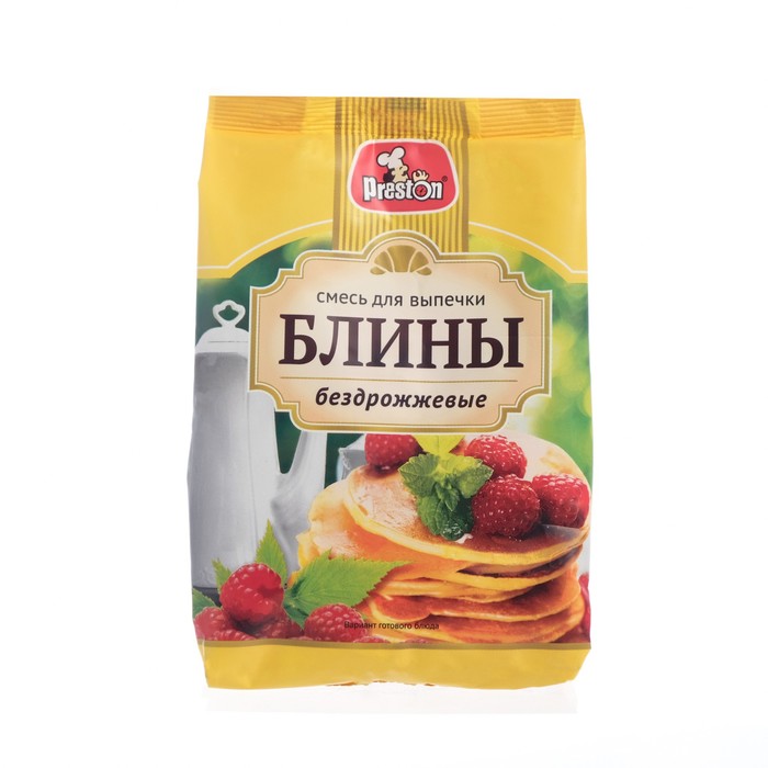 

Смесь для выпечки блинов "Preston", флоу-пак, 300 г