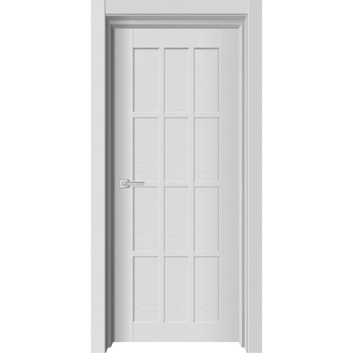 Дверное полотно NEO 696, 800 × 2000 мм, глухое, цвет ясень грей дверное полотно wood 2 800 × 2000 мм глухое цвет грей