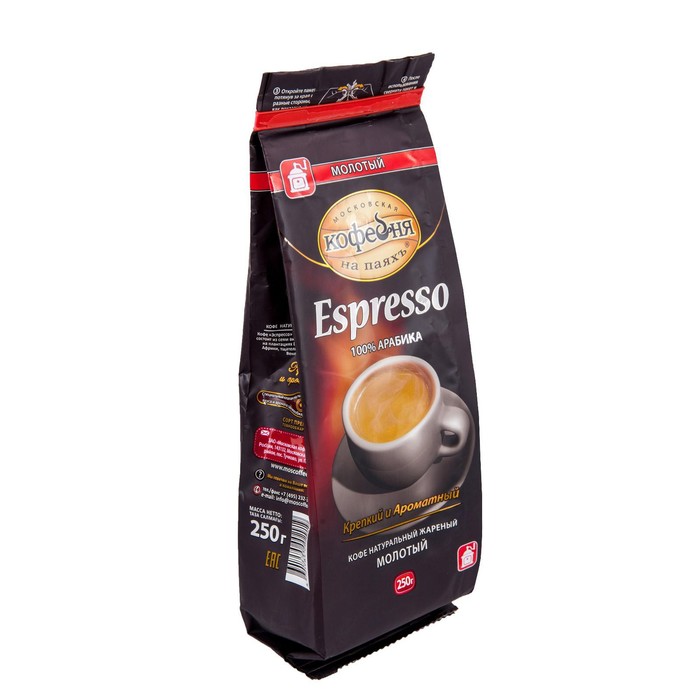 

Кофе мол. МКНП Espresso 250г