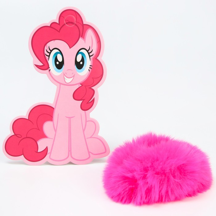 Резинка для волос, розовая, Пинки Пай, My Little Pony набор зажимов для волос звездочки пинки пай 2 шт my little pony