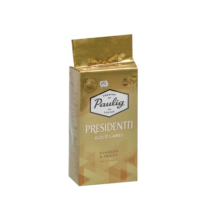 Кофе молотый Paulig Presidentti Gold Label, 250 г