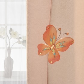 Декор для штор «Бабочка», 9 × 9,5 см, цвет МИКС Ош