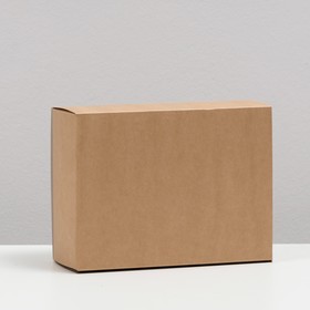 

Коробка складная, крафт, 20 х 15 х 8 см