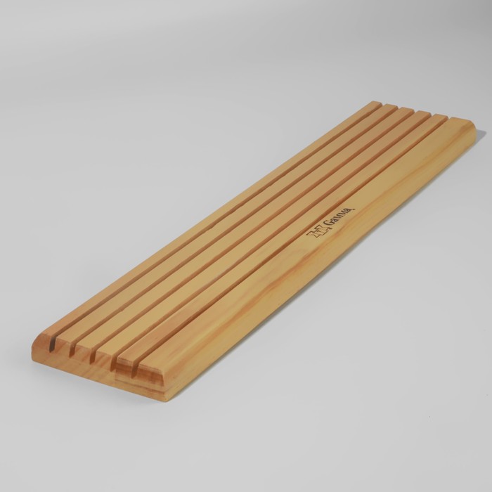 фото Подставка для линеек и лекал, деревянная, 50,5 × 10 × 2 см gamma