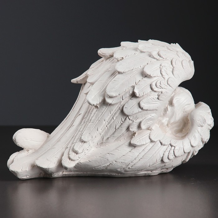 Сувенир "Ангел в крыле" белый