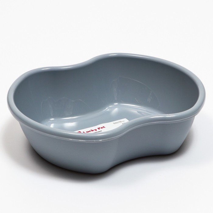 Миска для животных LUCKY PET 08 л серый 59₽