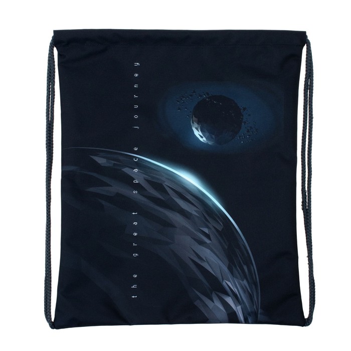 Мешок для обуви 430 х 340 мм, Stavia (плотность 600D с водоотталкивающей ПУ-пропиткой) "Космос" 7576819