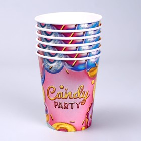 

Стакан бумажный Candy party, набор 6 шт, 250 мл