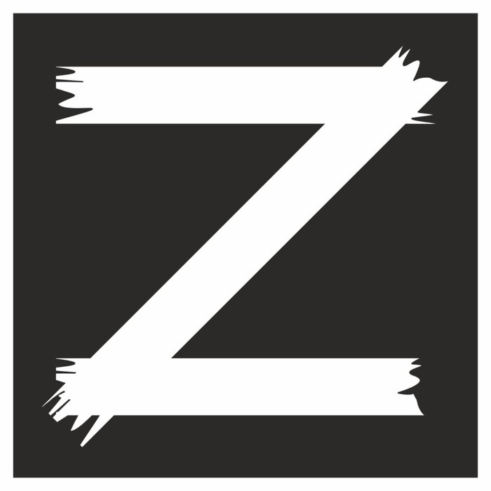 

Наклейка "Z", 10 х 10 см