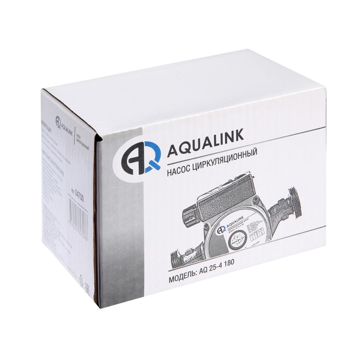 Насос циркуляционный AQUALINK 25-4 180, напор 4 м, 45 л/мин