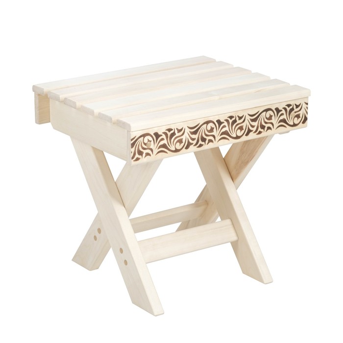 Табурет Ивук хвоя раскладная 40х45х35 см Флора 861₽