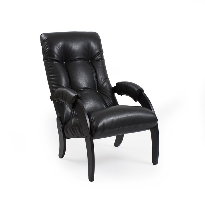 фото Кресло для отдыха модель-61 920х560х980 венге/кож.зам vegas lite black мебель импэкс