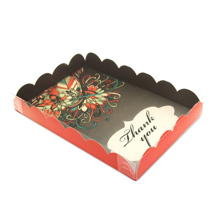 

Коробочка для печенья, "Благодарю", 22 х 15 х 3 см