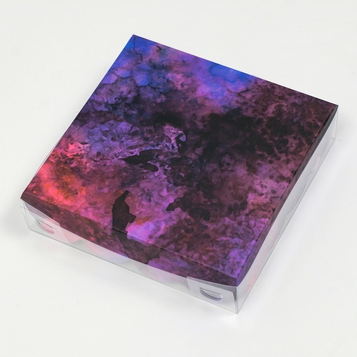 

Коробочка для печенья, "Закат", 12 х 12 х 3 см