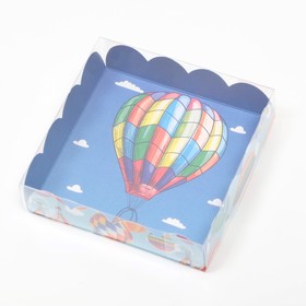 Коробочка для печенья, 'Воздушный шар', 12 х 12 х 3 см Ош