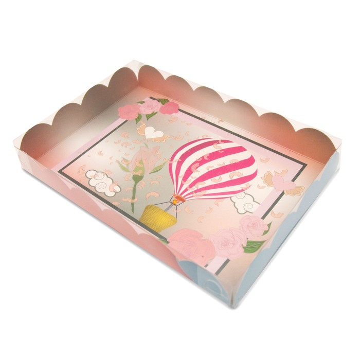 Коробочка для печенья, Романтическое путешествие, 22 х 15 х 3 см