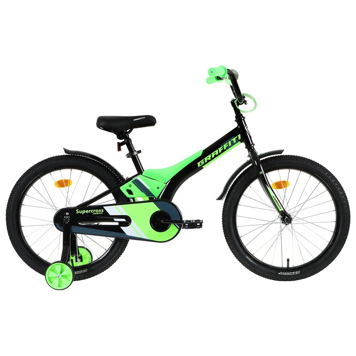 фото Велосипед 20" graffiti super cross, цвет зеленый