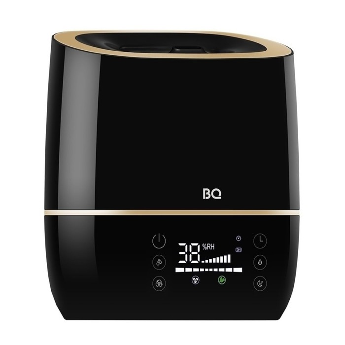 

Увлажнитель BQ HDR1005, ультразвуковой, 55 Вт, 5 л, 25 м2, чёрно-золотой