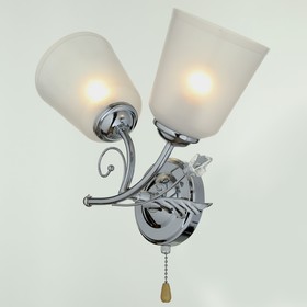 

Бра BP1246/2 2х12Вт Е27 хром МОДЕЛЬ: BR 00176