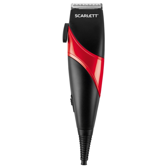 

Машинка для стрижки Scarlett SC-HC63C24, 15 Вт, 4 насадки, 3/6/9/12 мм, шнур 1.8 м