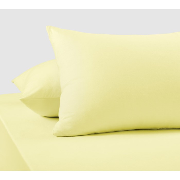 фото Набор наволочек, размер 70х70 см, 2 шт, цвет лимонный авроратексдизайн
