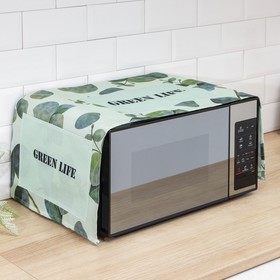 

Чехол для микроволновой печи Доляна Green life, 100×35 см
