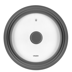 

Крышка стеклянная с силиконовым ободком MULTI-SIZE, Vinzer