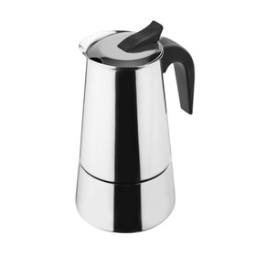 

Кофеварка гейзерная Moka Inox Induction, 4 чашки